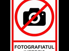 Indicator pentru semnalizare fotografiatul interzis