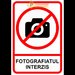 Indicator pentru semnalizare fotografiatul interzis